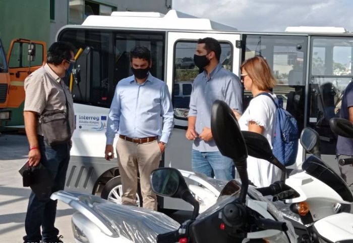 Ενίσχυση του στόλου οχημάτων του Δήμου Χανίων με 4 νέα ηλεκτροκίνητα  οχήματα