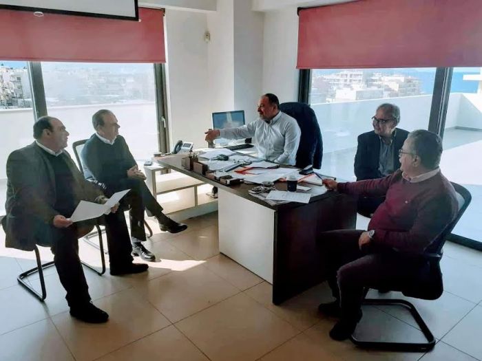 Συνάντηση της ΠΕΔ Κρήτης με την ηγεσία του Υπουργείου Υποδομών και Δικτύων για τον ΒΟΑΚ