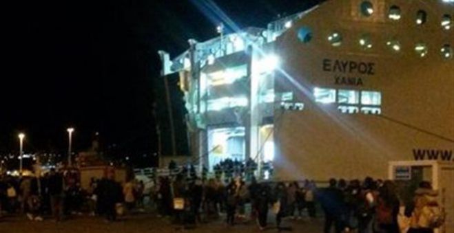 Επέστρεψε στη Σούδα το «Έλυρος»- Επιβάτης εξέπνευσε πάνω στο πλοίο