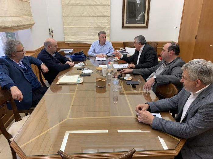 Τον Περιφερειάρχη Κρήτης επισκέφθηκε το νέο Διοικητικό Συμβούλιο του ΕΣΔΑΚ