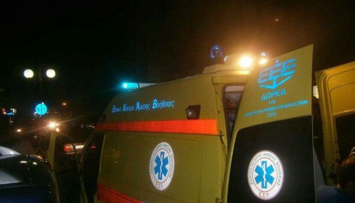Τραυματίστηκε οδηγός μοτό στην οδό Μάρκου Μπότσαρη στα Χανιά
