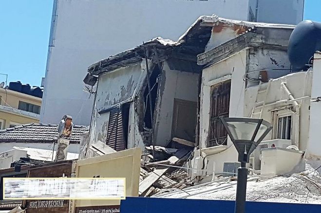 Ηράκλεο: Συναγερμός για κατάρρευση κτιρίου στο κέντρο