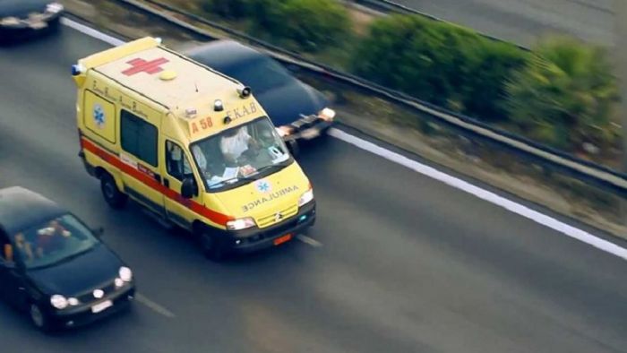 Τροχαίο ατύχημα με τραυματισμό στην εθνική οδό Χανίων - Ρεθύμνου στο Πλατάνι