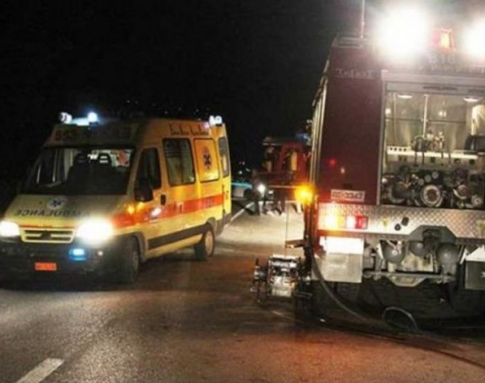 Μια νεκρή και ένας τραυματίας σε τροχαίο στην Κρήτη