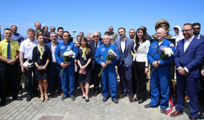 Εγκαινιάστηκε το Πάρκο «Γιούρι Γκαγκάριν» παρουσία πέντε Ρώσων κοσμοναυτών