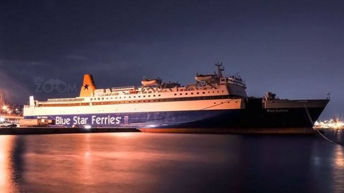 Επέστρεψε στη Σούδα το «Blue Galaxy»