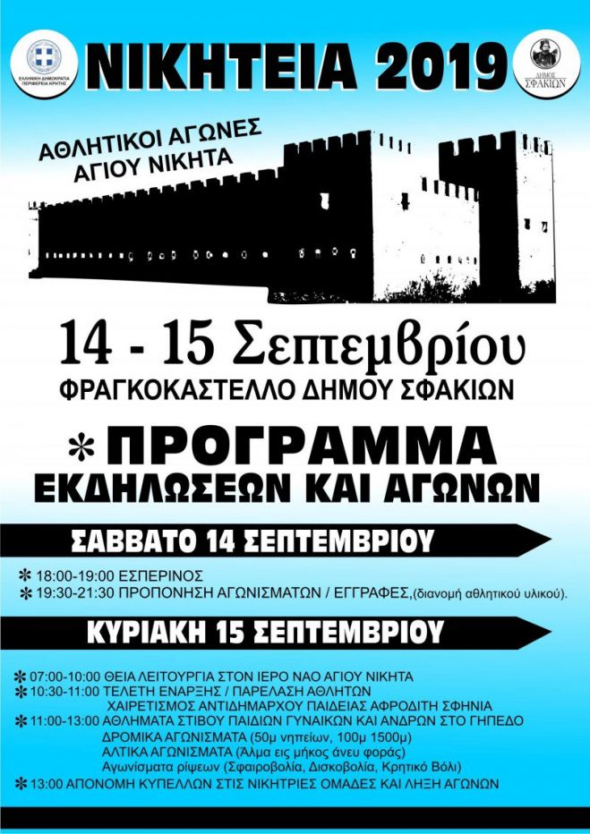 "&Nu;&iota;&kappa;ή&tau;&epsilon;&iota;&alpha; 2019" &sigma;&tau;&alpha; &Sigma;&phi;&alpha;&kappa;&iota;ά