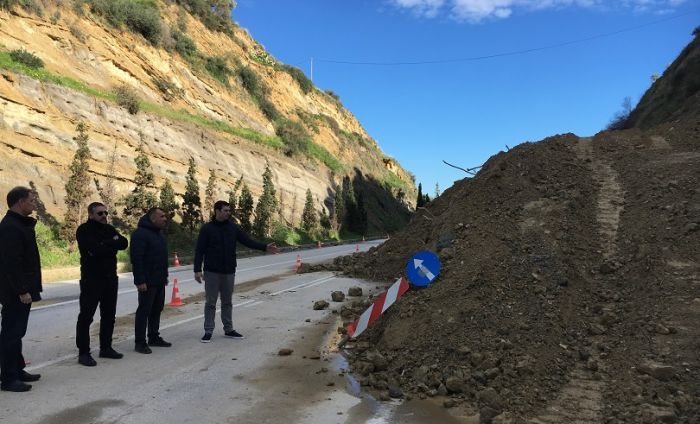 Αυτοψία του υποψηφίου Περιφερειάρχη Κρήτης Α. Μαρκογιαννάκη στα έργα στο ΒΟΑΚ