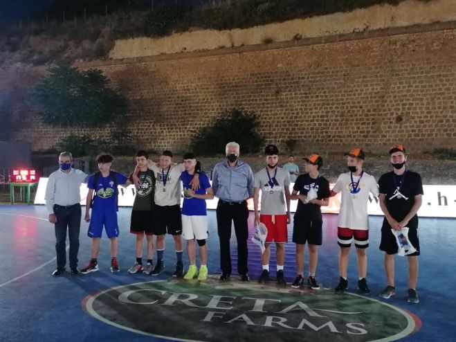 &Mu;&epsilon; &epsilon;&pi;&iota;&tau;&upsilon;&chi;ί&alpha; &tau;&omicron; &pi;&rho;ώ&tau;&omicron; &tau;&omicron;&upsilon;&rho;&nu;&omicron;&upsilon;ά &mu;&pi;ά&sigma;&kappa;&epsilon;&tau; &ldquo;3on3 Flash Open&rdquo;