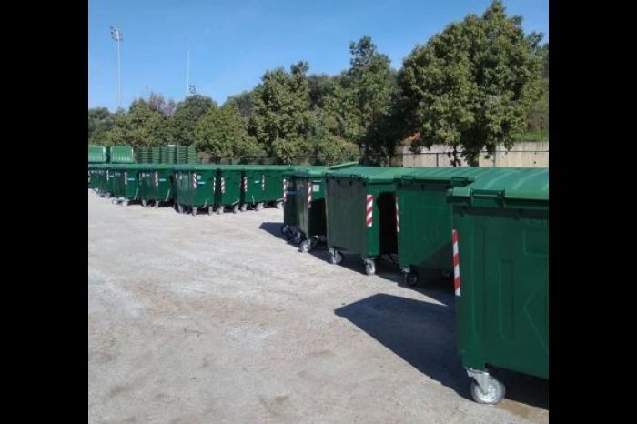Νέοι κάδοι απορριμμάτων στο δήμο Χανίων