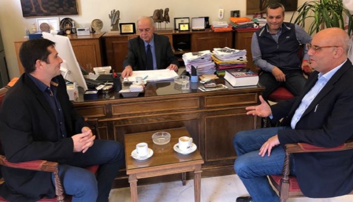 ΦΟΔΣΑ, ΕΣΠΑ και Β.Α.Α. στο επίκεντρο της συζήτησης Τ. Βάμβουκα-Β. Λαμπρινού