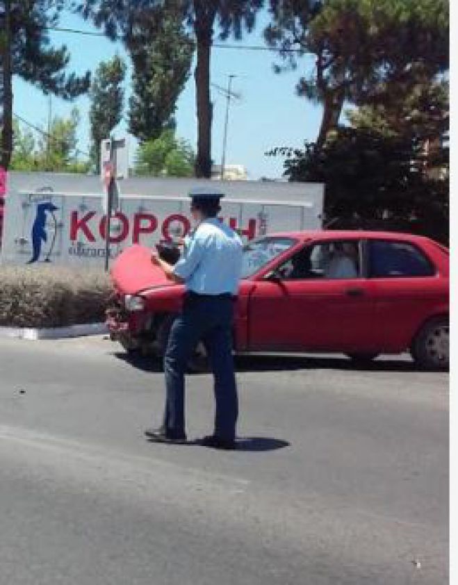 Τροχαίο ατύχημα με έναν τραυματία στην Ακρωτηρίου