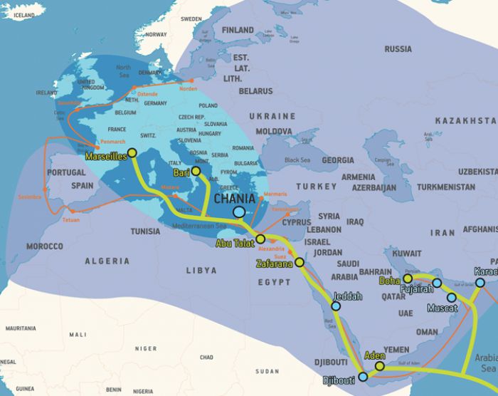 Κόμβος τα Χανιά για ένα από τα μεγαλύτερα καλώδια Διαδικτύου στον Κόσμο