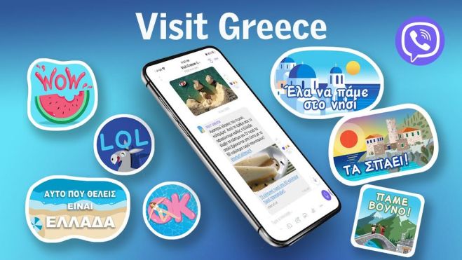 Visit Greece: Νέο κανάλι στο Viber και νέα αυτοκόλλητα για τις πιο  δροσερές καλοκαιρινές συνομιλίες