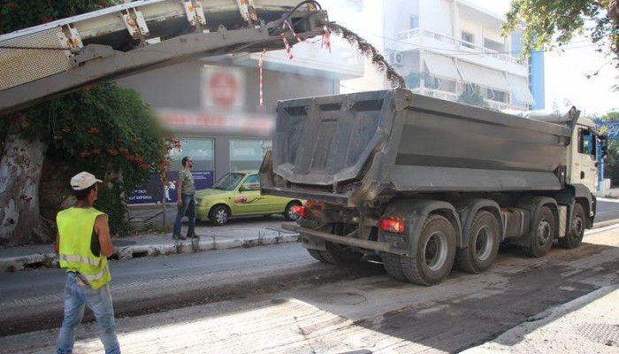 Ολοκληρώθηκαν τα έργα στην Λεωφόρο Ηρακλείου