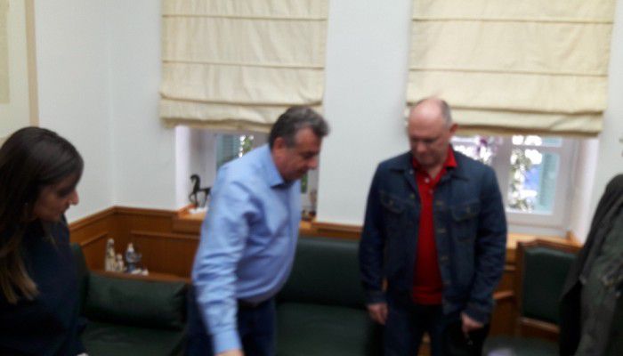 Στην Περιφέρεια Κρήτης ο διάσημος κοσμοναύτης Όλεγκ Αρτέμιεφ