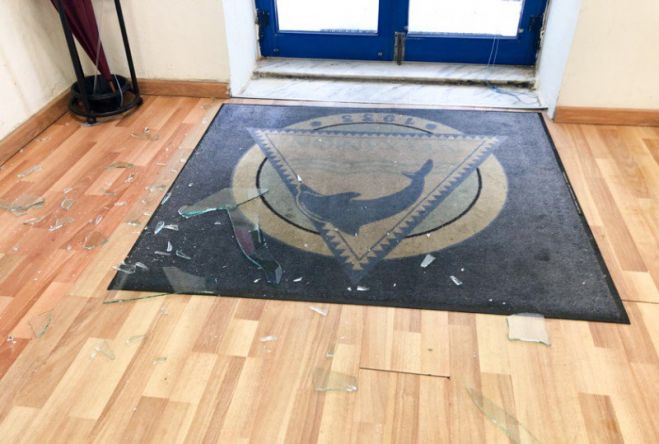 &Delta;&iota;ά&rho;&rho;&eta;&xi;&eta; &sigma;&tau;&alpha; &gamma;&rho;&alpha;&phi;&epsilon;ί&alpha; &tau;&omicron;&upsilon; &Nu;&Omicron; &Chi;&alpha;&nu;ί&omega;&nu;