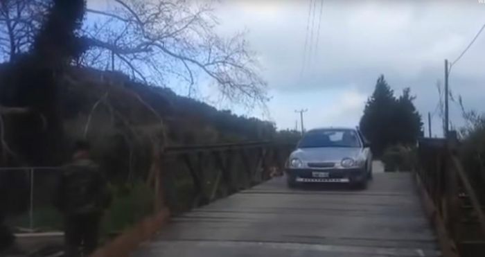 Παρελήφθη η στρατιωτική γέφυρα Πατελαρίου