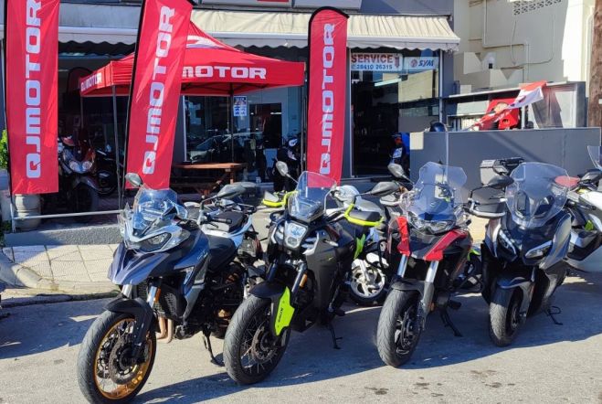 QJ MOTOR EXPERIENCE 2024! Test rides στην Κρήτη με τα πιο δημοφιλή μοντέλα της QJMOTOR Συνέχεια στην Αθήνα στο κατάστημα MOTOREX