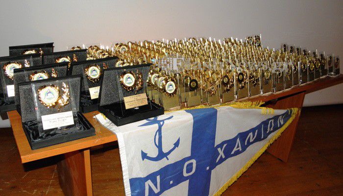Βραβεύτηκαν δεκάδες αθλητές του Ναυτικού Ομίλου Χανίων