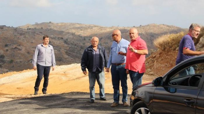 Αυτοψία στα έργα από τον δήμαρχο
