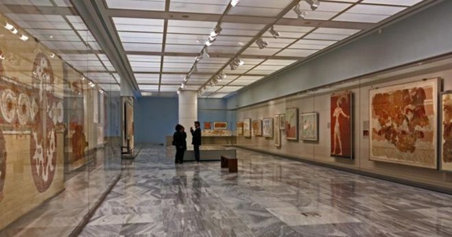 &Tau;&omicron; &Alpha;&rho;&chi;&alpha;&iota;&omicron;&lambda;&omicron;&gamma;&iota;&kappa;ό &Mu;&omicron;&upsilon;&sigma;&epsilon;ί&omicron; &Eta;&rho;&alpha;&kappa;&lambda;&epsilon;ί&omicron;&upsilon; &sigma;&tau;&omicron; &epsilon;&pi;ί&kappa;&epsilon;&nu;&tau;&rho;&omicron; &epsilon;&upsilon;&rho;&omega;&pi;&alpha;ϊ&kappa;ή&sigmaf; &kappa;&alpha;&mu;&pi;ά&nu;&iota;&alpha;&sigmaf;