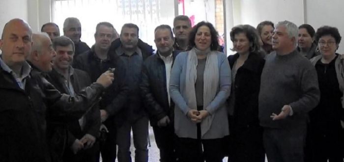 Επίσκεψη Γ. Αρχοντάκη στο Σύλλογο Εργαζομένων Τ.Α. Νομού Χανίων
