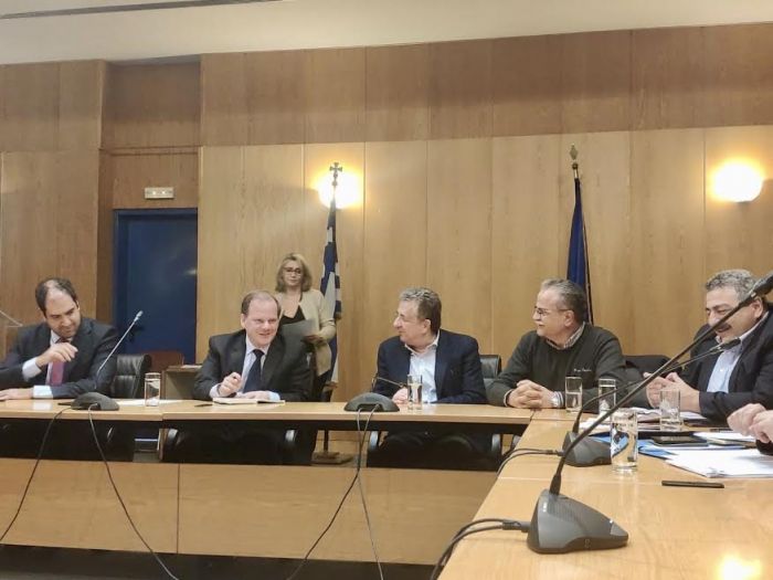 Υπογραφή προγραμματικής σύμβασηςγια την υλοποίηση της μελέτης της νέας γέφυρας του ποταμού Κερίτη στον οικισμό Αλικιανός του Δήμου Πλατανιά