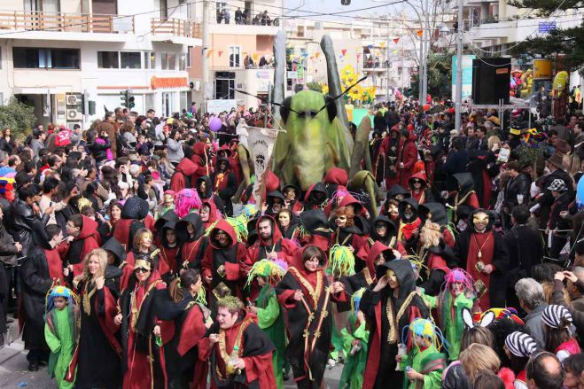 Τόνωση στην αγορά του Ρεθύμνου λόγω καρναβαλιού