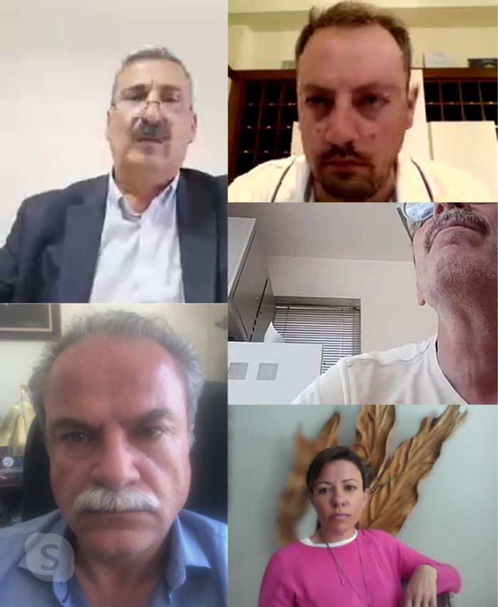 Τηλεδιάσκεψη Δημάρχου Πλατανιά, επικεφαλής δημοτικών παρατάξεων και παραγωγικών φορέων