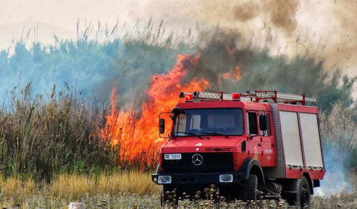 Φωτιά αναστάτωσε τους κατοίκους του Σέμπρωνα