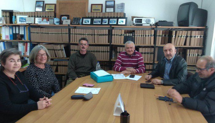 Αυτοψία από κλιμάκιο για της ζημιές στην προβλήτα Αγίας Ρουμέλης
