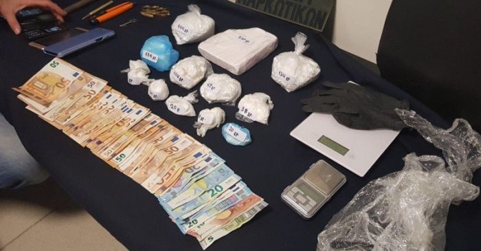 Τέσσερις συλλήψεις και στο Ηράκλειο για κοκαΐνη