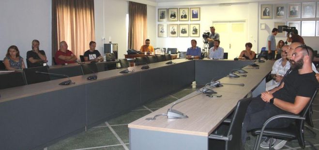 Παρουσιάστηκε η μελέτη αντιμετώπισης των κατολισθητικών φαινομένων στην  οδό Μαλινδρέτου