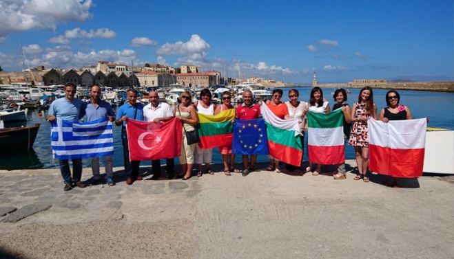 Διεθνής συνάντηση καθηγητών στα Χανιά απο το Λύκειο Αλικιανού