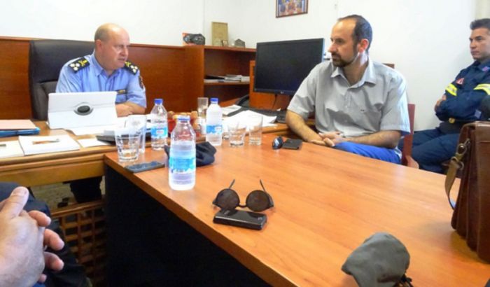 Επίσκεψη Υπαρχηγού Πυροσβεστικού Σώματος στην Π.Υ. Κισάμου