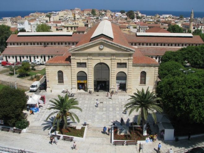 &Eta; &alpha;&nu;&alpha;&kappa;&alpha;&tau;&alpha;&sigma;&kappa;&epsilon;&upsilon;ή &tau;&eta;&sigmaf; &Delta;&eta;&mu;&omicron;&tau;&iota;&kappa;ή&sigmaf; &Alpha;&gamma;&omicron;&rho;ά&sigmaf; &Chi;&alpha;&nu;&iota;ώ&nu;