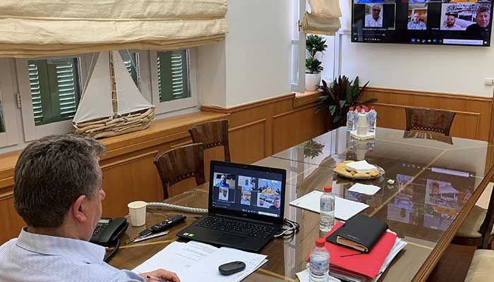 Τηλεδιάσκεψη Περιφερειάρχη και φορέων της Κρήτης με τον Υπουργό Ναυτιλίας