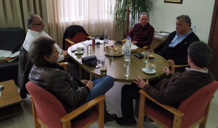 Συνάντηση των Ενεργών Πολιτών με τον Πρύτανη του ΤΕΙ Κρήτης
