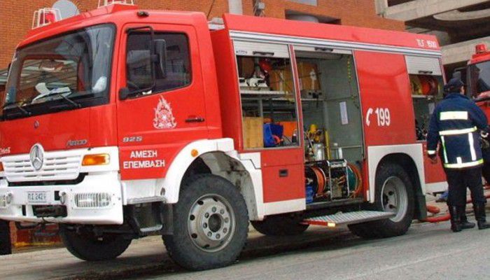Πυρκαγιά σε εστιατόριο στην Αγία Μαρίνα Χανίων