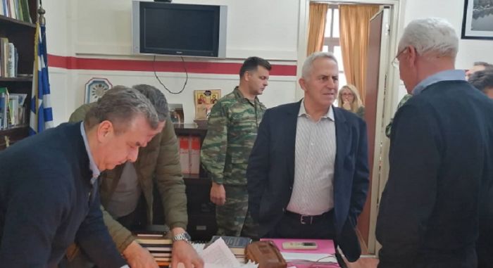 Στα Χανιά ο ΥΕΘΑ, Ε. Αποστολάκης