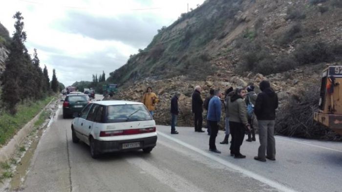 Μεγάλη κατολίσθηση στο ΒΟΑΚ