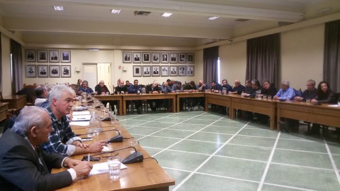 &Sigma;&upsilon;&nu;&epsilon;&delta;&rho;ί&alpha;&sigma;&eta; &tau;&omicron;&upsilon; &delta;&eta;&mu;&omicron;&tau;&iota;&kappa;&omicron;ύ &sigma;&upsilon;&mu;&beta;&omicron;&upsilon;&lambda;ί&omicron;&upsilon; &tau;&omicron;&upsilon; &delta;ή&mu;&omicron;&upsilon; &Chi;&alpha;&nu;ί&omega;&nu; &tau;&eta; &Delta;&epsilon;&upsilon;&tau;έ&rho;&alpha;