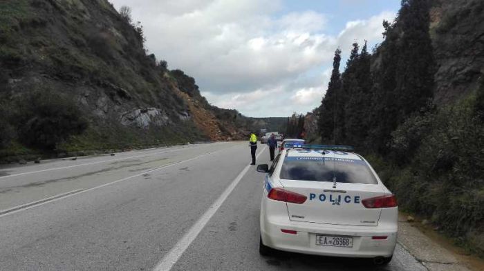 Διακοπή κυκλοφορίας στο ΒΟΑΚ λόγω εργασιών στην κατολίσθηση