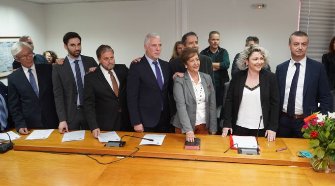 O&rho;&kappa;ί&sigma;&tau;&eta;&kappa;&alpha;&nu; &omicron;&iota; &nu;έ&omicron;&iota; &Delta;&iota;&omicron;&iota;&kappa;&eta;&tau;έ&sigmaf; &tau;&omega;&nu; &nu;&omicron;&sigma;&omicron;&kappa;&omicron;&mu;&epsilon;ί&omega;&nu; &tau;&eta;&sigmaf; &Kappa;&rho;ή&tau;&eta;&sigmaf;