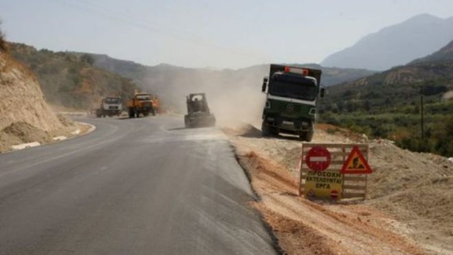 Ξεκινούν οι εργασίες στο δρόμο προς τα Σπήλια