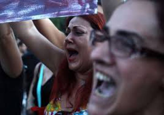 Στην απεργία και οι μαθητές των Χανίων