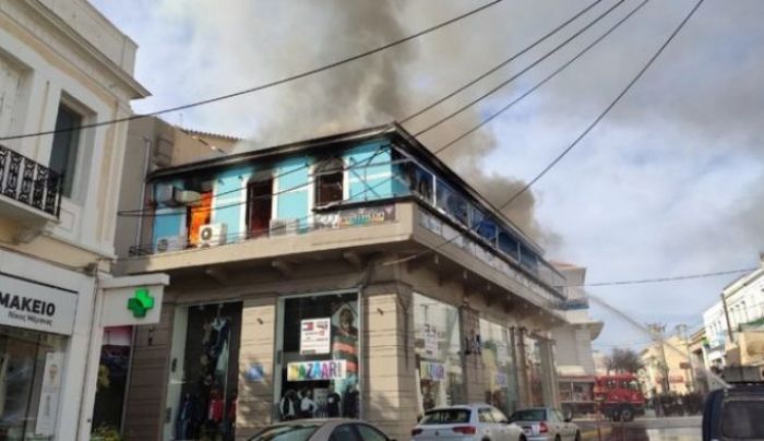 Πραγματογνώμονας στην καμμένη επιχείρηση