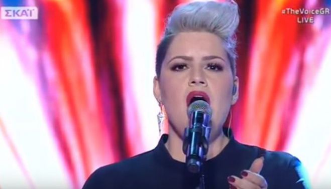 Κασσιανή Λειψάκη:The show must go on και στον τελικό του The Voice