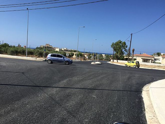 Θέμα χρόνου η οριστική ολοκλήρωση του έργου στον κόμβο Αμαρίου